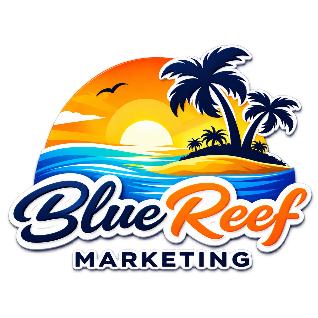 Blue Reef Marketing Logo